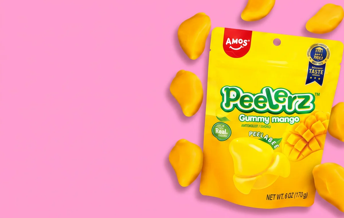 Amos Peelerz Gummy Mango