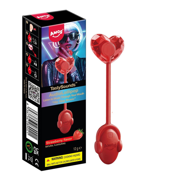 Amos Music  Lollipop  12g Rap music Strawberry Flavour
