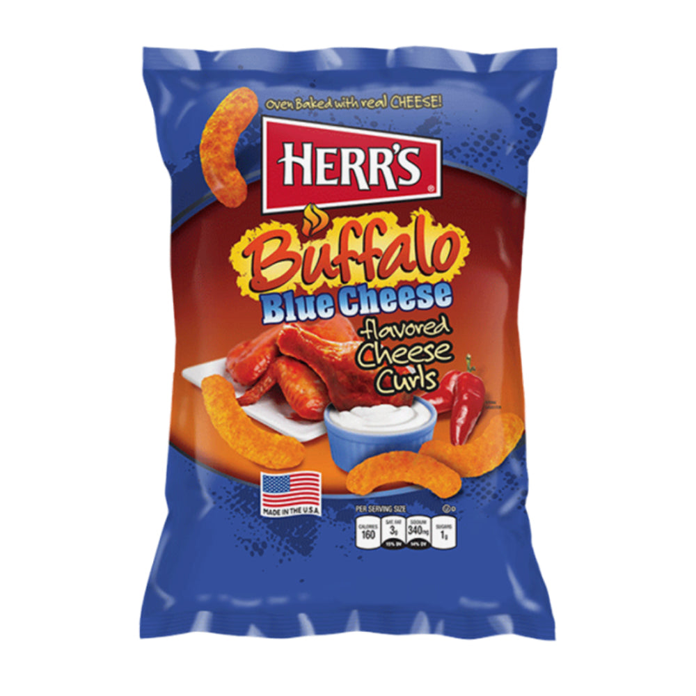 BUFFALO BLUE CHEESE CURL  HERR'S USA 170 G