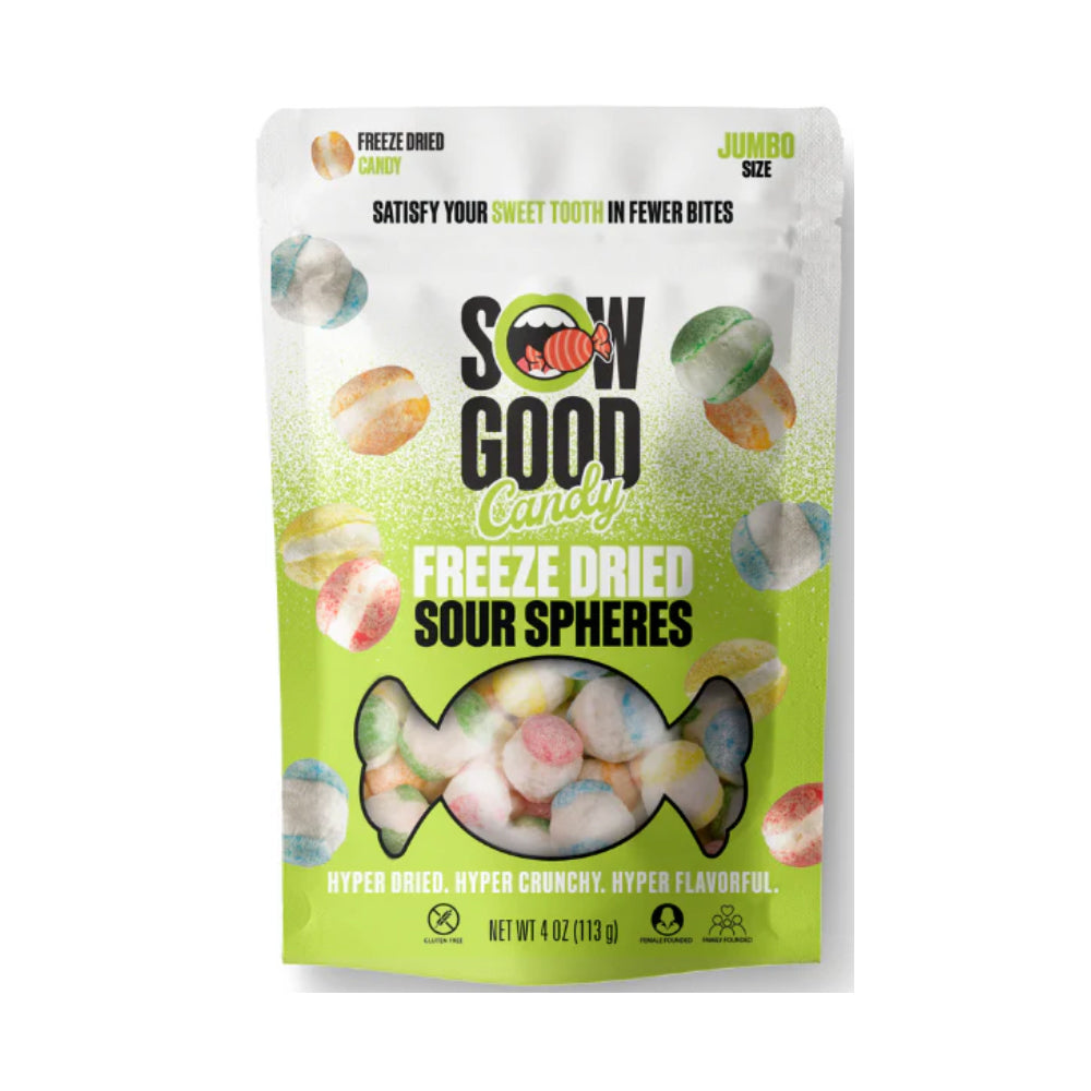Sow Good Freeze Dried Sour Spheres USA 4.0oz - 113gm