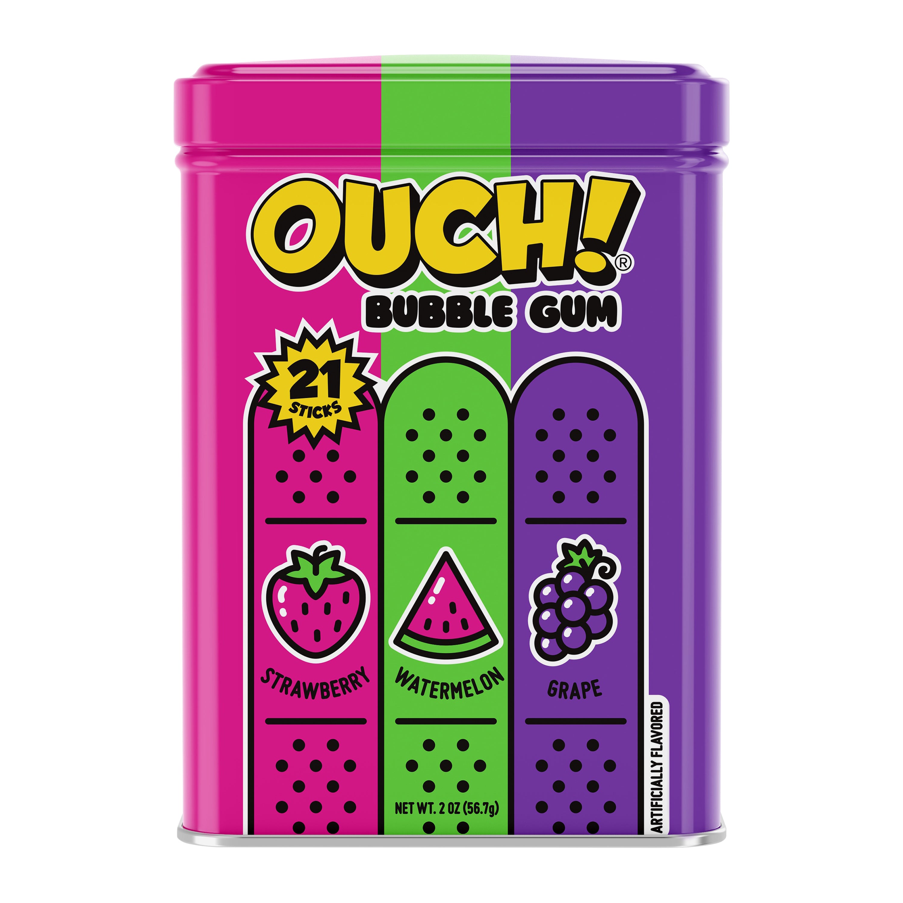 OUCH! BUBBLE GUM USA 56 g