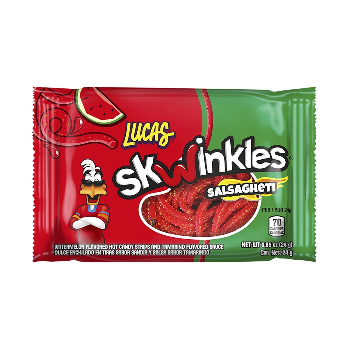 LUCAS SKWINKLES SALSAGHETI WATERMELON (20X12CTX0.85OZ)