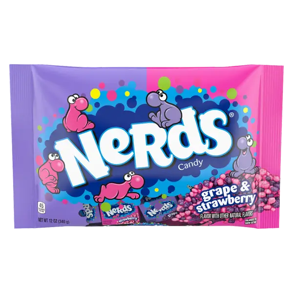 NERDS GRAPE/STRAWBERRY 24 COUNT